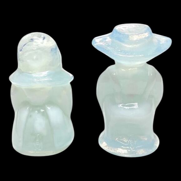 Eli & Sarah Amish Children Figurine Boyds Glass 1997 White Marshmallow B378 - Picture 4 of 10